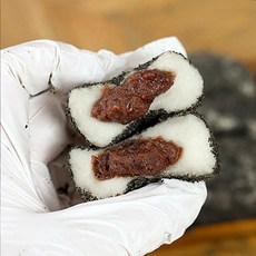 쫀득쫀득 인기떡 흑임자찹살떡, 1박스, 1.2kg