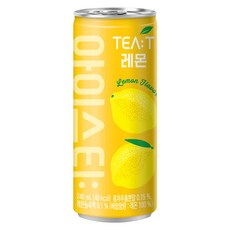 TEA:T 아이스티 레몬, 60개, 240ml