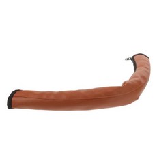 유모차장갑 유모차워머 유모차 핸들 슬리브 그립 손잡이 바 장갑 커버 더블 교체, 1) Light Brown, 1개