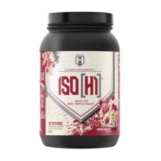 ISO H1 PROTEIN 100% WPI 프리미엄 분리유청단백질 화이트 초콜릿 라즈베리맛, 1개, 930g
