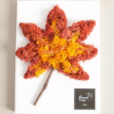 단풍스칸디아액자set 29cm (이젤포함) 조화 인테리어, 1개