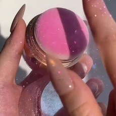 仙女魔塵拍拍粉 結婚高光身體閃光粉, 1個, 閃粉03#仙女粉高光粉