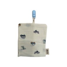 MITU 嬰兒紗布巾 汽車圖案