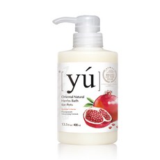 [yú] 東方草本寵物沐浴露 石榴豐盈配方, 1個, 400ml