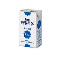 매일우유 3.4 오리지널 멸균 흰우유 1000ml 10개, 1L