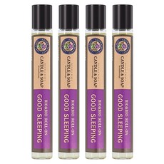 바이오앤바이오 굿슬리핑 롤온 아로마오일, 4개, 10ml