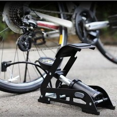 자동차량 오토바이크 자전거 다용도 싱글 에어 발펌프rai3+6pOn, 기본상품, 1개