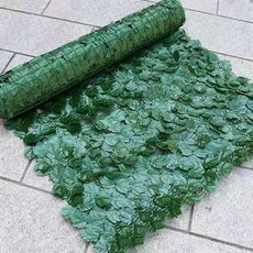 仿真綠植植物墻圍欄 過膠防水防曬, 深色楓葉,0.5米X1米 0.5平米 送紮帶
