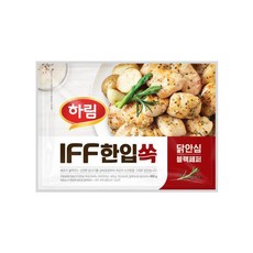 하림 IFF 한입쏙 닭안심 블랙페퍼 800g 1봉, 1개