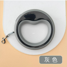 狗狗牽引繩 自動伸縮 寵物外出遛彎繩, 灰色, 13*13