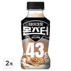 테이크핏 몬스터 고소한맛, 350ml, 2개