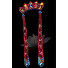 精緻刺繡祖先祭祀用品組，傳統祭拜儀式專用，增添肅穆氣氛，展現對祖先的敬意, 1個