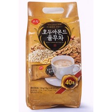 고향 호두아몬드 율무차 40개입 전통차 곡물차 분말, 18g, 1개