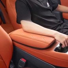 씨라이언7 콘솔박스 팔쿠션 튜닝용품 암레스트 차량용 팔걸이케이스블랙수납가방없음 암레 쿠션, 1개, 해사자07EV-(도마스검정)고급 수납백