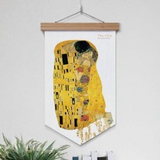 eh132-우드페넌트_40CmX62Cm_연인키스구스타프클림트