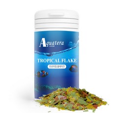 아쿠아테라 트로피컬 플레이크 열대어 사료, 100ml, 15g, 1개