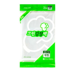 크린랲 크린 김장백 대형L 2매입 김장봉투, 대형(약15포기), 2개입, 1개