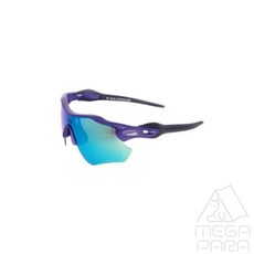 메가파라 헬리아 주니어고글 카이로스 무광 퍼플 블랙 블루렌즈(71071M BLUE) 유아썬글라스