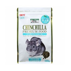 GEX 金牌 C3102 活菌龍貓飼料 600g (三隻小豬寵物), 1個