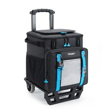 TOURIT 대용량 쿨러백 캠핑 보냉가방 접이식 아이스박스, 30L, 001블랙