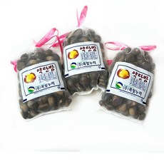 약단밤 1kg x 3봉 중국산 2025년산 햇밤 직접 구워먹는 군밤용 밤 (칼집O) 쪽빛누리, 3개