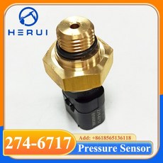 고품질 274-6717 2746717 압력 센서 굴삭기 기계용 345 E349D C7 C9 C12 C13 C15 굴삭기 부품, 한개옵션0