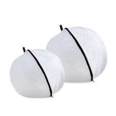 문스앤 항균 무형광 벌집 세탁망 구형 2종세트, 구형2종_브라운, 1개