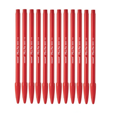 모나미 프러스펜 3000 12p, 적색, 36개