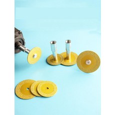 [나만의 공방] 다이아몬드숫돌 핸드드릴용 샤프너 칼날연마, 21. 50mm 날 5개 앵글 그라인더용
