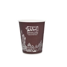 300ml(10온스) 뉴욕 핫컵 종이컵 100개, 1개