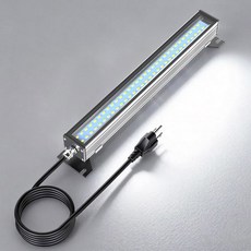 OUSEXI LED 워크샵 튜브 조명 LED 산업용 기계 조명 IP67 폭발 방수 작업 램프 CNC 내부 조명 공작 기계 및 가죽용 플러그가 있는 180만 와이어 110V, 25W