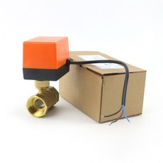 1/2 3/4 1 황동 2제어 DN15/DN20/DN25 볼 전기 전동 양방향 3선 밸브, 1, 3 Wire 2 Point, 220VAC