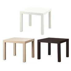 이케아 LACK 라크 보조테이블 35x35사이드테이블협탁스툴화분받침, 1세트