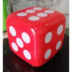 주사위 대형 단체게임 운동회 체육용품 게임소품, A. 20CM 레드