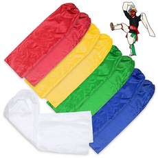 무용 한삼 1쌍(2개입) 전통 학습 탈춤 소품, 빨강