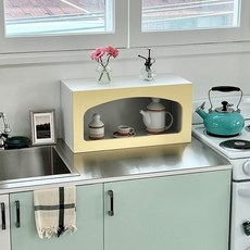 마가렛 600 미니 수납장 3colors, 핑크 화이트