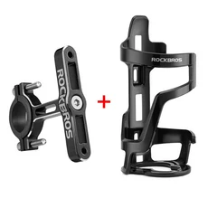 YWEY ROCKBROS 자전거 병 홀더 MTB 도로 물병 케이지 마운트 알루미늄 합금 그라디언트 스트론지 튼튼한, 01 빠른  Mainland