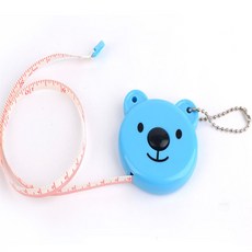 하루한점 미니 캐릭터 줄자 1개 1.5m 색상랜덤 옷줄자