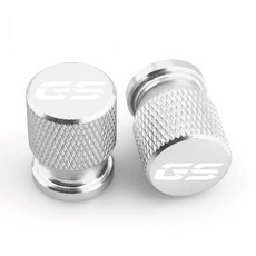 오토바이 타이어 밸브 공기 포트 스템 커버 캡 플러그 BMW R1200GS LC R1250GS ADV F750GS F850GS F800GS F650GS 용 CNC 액세서리, Silver GS, 1개