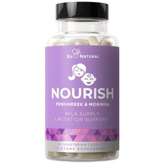 EU NATURAL 葫蘆巴辣木植物膠囊, 1個, 60 件