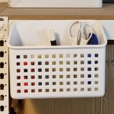 바스켓 냉장고 자석바구니 현관문 세탁기 미니 14039EA 1(PC), 색상, 1개