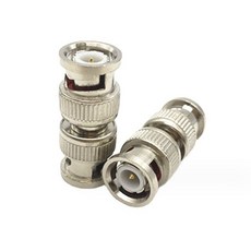 BNC I형(M/M) 연장젠더 (T-BNCM-BNCM) (실버) [WCEA931], 본상품선택