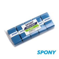 스포니 국내생산 타공 홀오버그립 소프트핏 그립테이프 10P, (2001)블랙, 10개