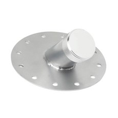 필러 넥 예비 부품 설치 용이 직경 알루미늄 캡 각도 볼트 고정, 1개