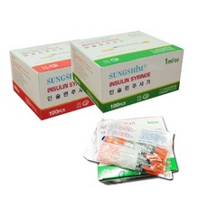 성심 인슐린주사기 1cc 30G x 12.7mm 100개입