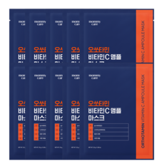 마미케어 오쏘타민 프리미엄 비타민C 고함량 기미 미백 토닝 마스크팩, 10개입, 1개