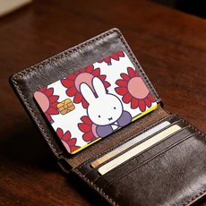 만화 토끼 귀여운 M-Miffy n-nijntje 장식 고급 카드 스티커 직불 신용 은행 스킨 커버 선물 학생용, 01 18x13.5CM, 11 z10