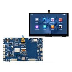 ESP32 P4 개발 보드 7인치 LCD 디스플레이 1024x600 Xiaozhi AI Deepseek용 7인치 터치스크린 ESP32-C6 WiFi6, 표시된 대로