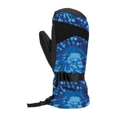 Gordini 유니 아동용 충전기 장갑 블루 타이 염료 라지