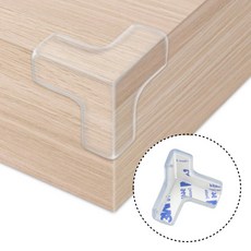 보호캡 모서리 보호가드 3면 1P PVC, 1개